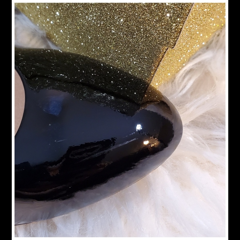 Sam Edelman Black Patton Leather Pumps - Sz 9.5 - Picture 5 of 6
